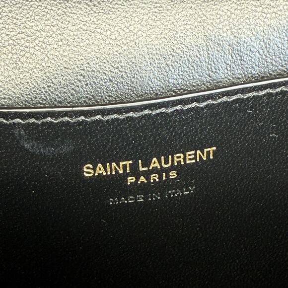 Saint Laurent Vanity Bag Handbag Shoulder Bag 2 Way Gaby Mini Lambskin Designer - Picture 7 of 16